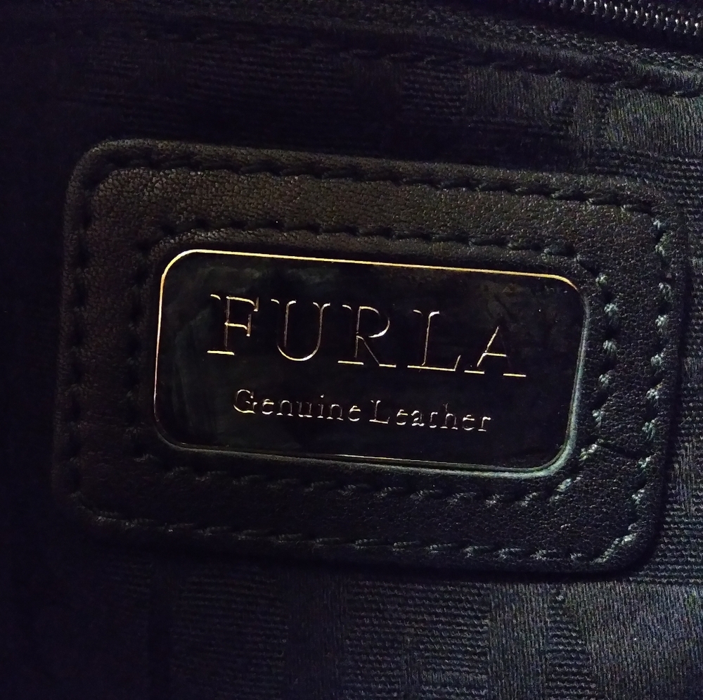 Black Furla Handbag